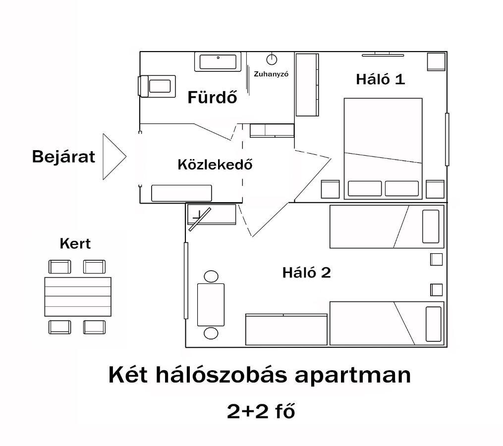 Castle Garden Apartman Έγκερ Εξωτερικό φωτογραφία